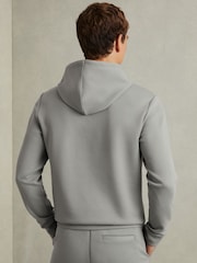 Reiss Fabien Interlock Jersey Hoodie - Imagen 4 de 6