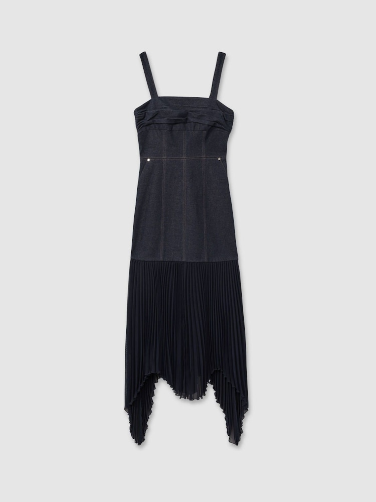 Amur Hybrid Denim Maxi Dress - Image 2 of 5