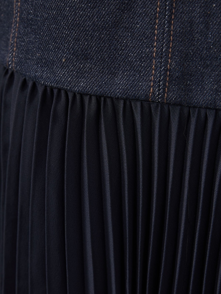 Amur Hybrid Denim Maxi Dress - Image 5 of 5