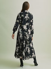 Florere Talie Căzută Cămăși Midi Rochie - Image 4 of 7
