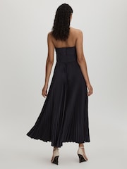 Amur Strapless Pleated Maxi Dress - Image 4 of 5