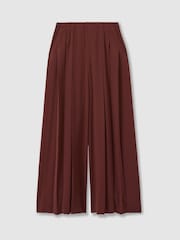 Florere Pleated Wide Leg Trousers - Image 2 of 6