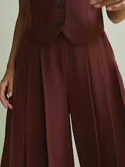 Florere Pleated Wide Leg Trousers - Image 3 of 6