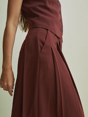 Florere Pleated Wide Leg Trousers - Image 4 of 6