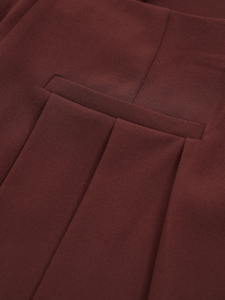 Florere Pleated Wide Leg Trousers - Image 6 of 6