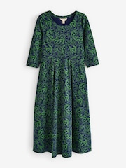 Seasalt Cornwall Blue Veronica Midi Dress - Image 1 of 1
