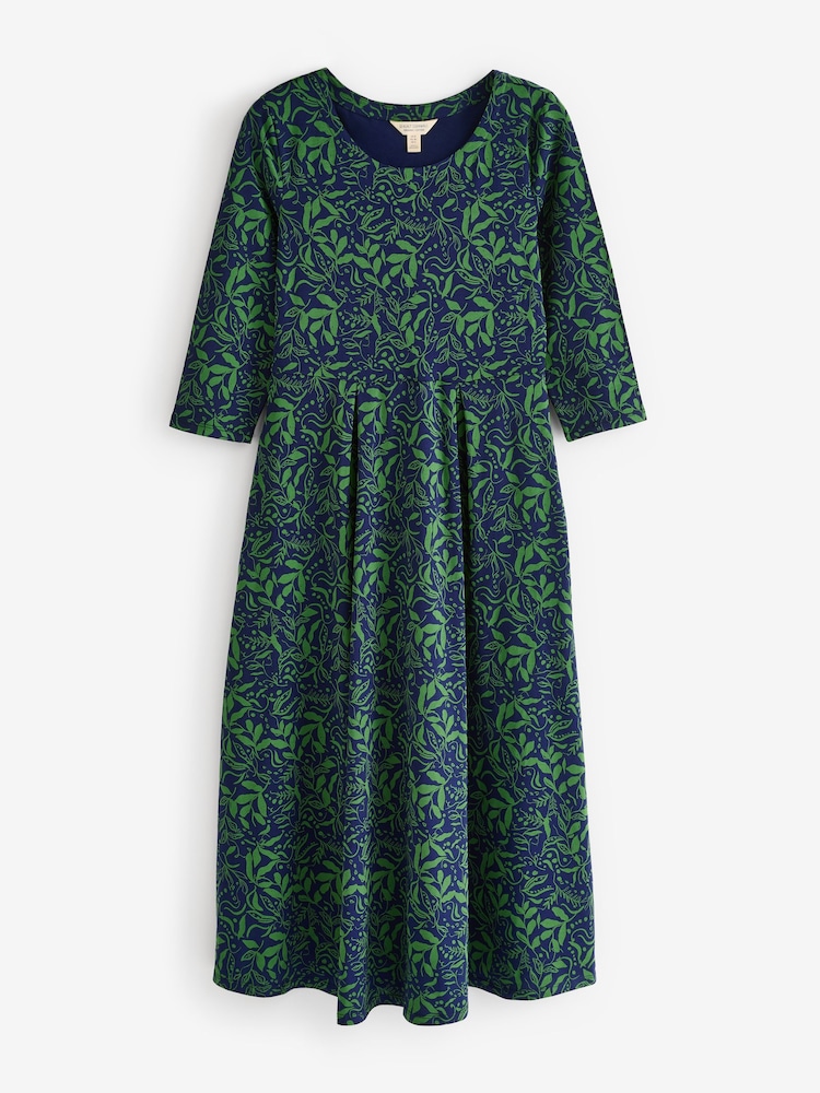 Seasalt Cornwall Blue Veronica Midi Dress - Image 1 of 1