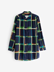 Seasalt Cornwall Blue Wren Flutter Longline Shirt - Image 1 of 1