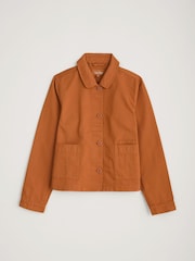 Seasalt Cornwall Brown Coombe Lane Cotton Jacket - Image 4 of 4