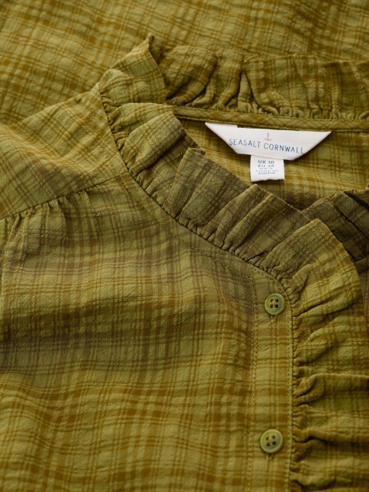 Seasalt Cornwall Feather Star Checked Top - Bild 5 von 5