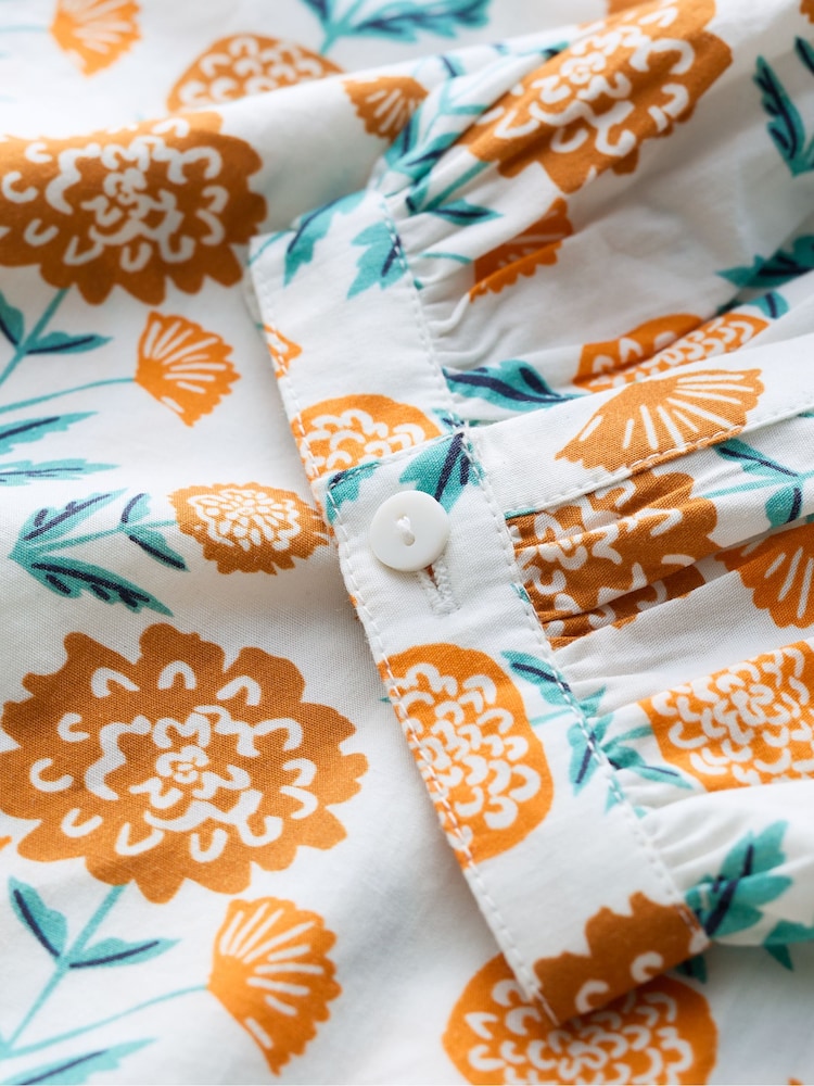 Seasalt Cornwall Yellow Hope Cottage Organic Cotton Blouse - Image 5 of 5 Seasalt Cornwall Yellow Hope Cottage Organic Cotton Blouse - Image 5 of 5
