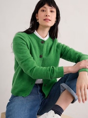 Seasalt Cornwall Green Tern Tide Cardigan - Image 3 of 5