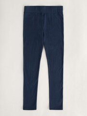 Seasalt Cornwall Blue Sea Dance Cotton Leggings - Image 4 of 5