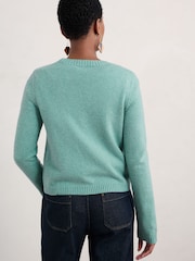 Seasalt Cornwall Blue Tern Tide Cardigan - Image 2 of 7