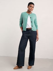 Seasalt Cornwall Blue Tern Tide Cardigan - Image 3 of 7