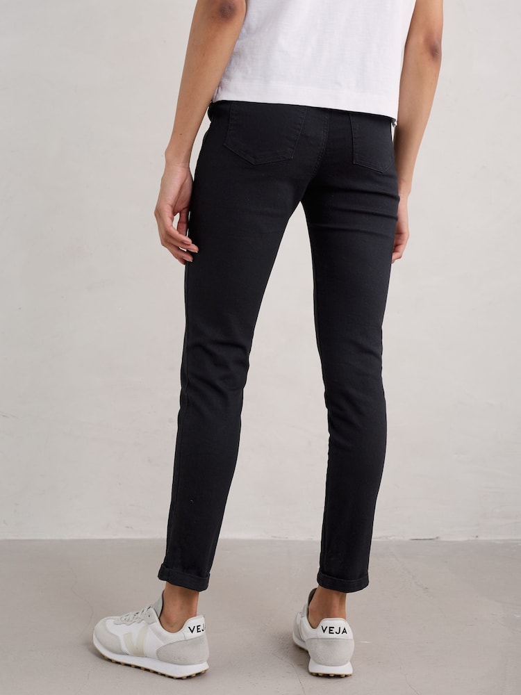 Seasalt Cornwall Black Petite Bosvenning Jeggings - Image 2 of 5