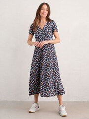 Seasalt Cornwall Black Chapelle Jersey Dress - Image 1 of 5
