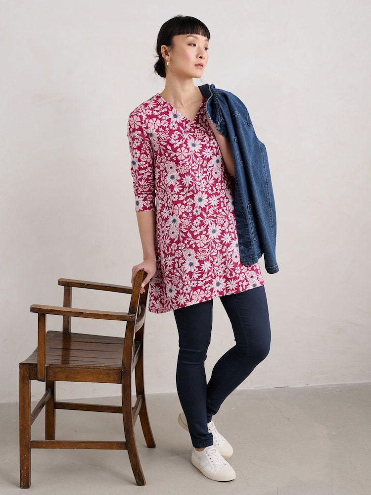 Seasalt Cornwall Sea Cruise V-Neck Tunic - Bild 1 von 5