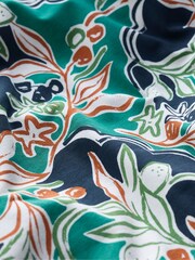 Seasalt Cornwall Blue Veronica Short Sleeve Jersey Midi Dress - Image 5 of 5