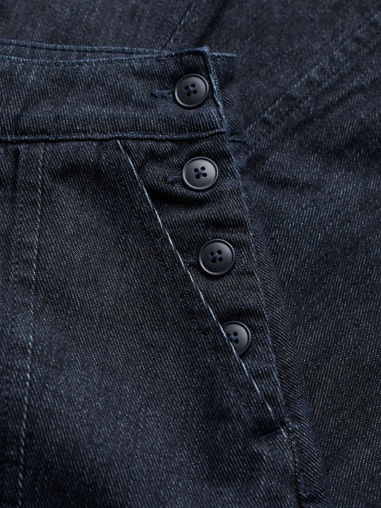 Seasalt Cornwall Blue Capriccio Denim Skirt - Image 5 of 5