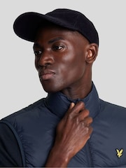 Lyle & Scott Blue Wadded Gilet - Image 4 of 5