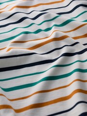 Seasalt Cornwall Tri Shore Chalk Rockpool 100% Cotton Sailor T-Shirt - Image 5 of 5