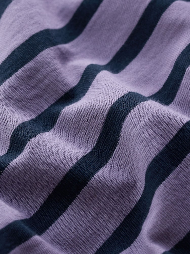 Seasalt Cornwall Purple Sailor Top - Image 5 of 5