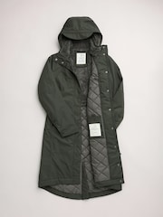 Seasalt Cornwall Woodland Petite Janelle Raincoat - Image 4 of 5