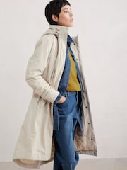 Seasalt Cornwall Natural Janelle Raincoat - Image 2 of 5