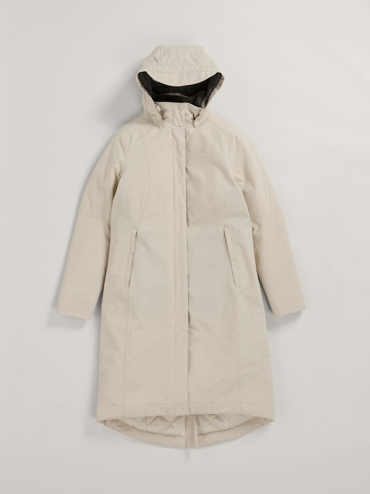 Seasalt Cornwall Natural Janelle Raincoat - Image 4 of 5