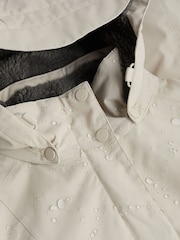 Seasalt Cornwall Natural Petite Janelle Raincoat - Image 8 of 9