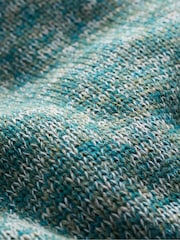 Seasalt Cornwall Green Mens Neot Knitted Cotton Jumper - Image 5 of 5