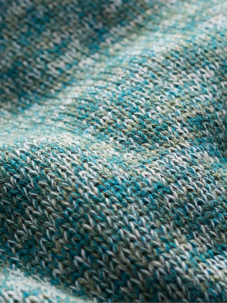Seasalt Cornwall Green Mens Neot Knitted Cotton Jumper - Image 5 of 5 Seasalt Cornwall Green Mens Neot Knitted Cotton Jumper - Image 5 of 5
