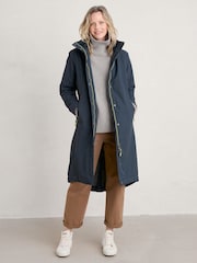 Atrament kałamarnicy - Seasalt Cornwall Janelle Raincoat - Image 2 of 6