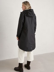 Seasalt Cornwall Black Plant Hunter Coat - Image 3 of 6
