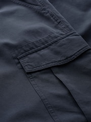 Seasalt Cornwall Blue Mens Launchman 100% Cotton Cargo Trousers - Image 5 of 5
