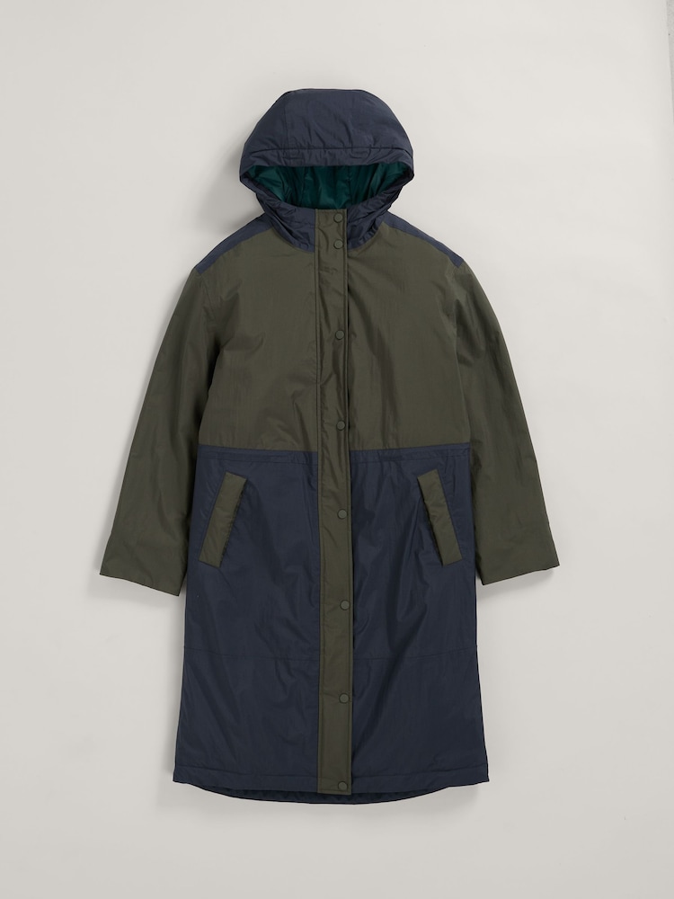 Seasalt Cornwall Black Chapel Rock Waterproof Coat - Image 4 of 4