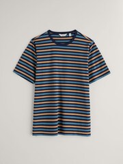 Seasalt Cornwall Black Mens Seven Seas Sailor T-Shirt - Image 4 of 5