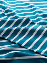 Seasalt Cornwall Blue Mens Sailor Shirt With Crew Neck - Image 5 of 5