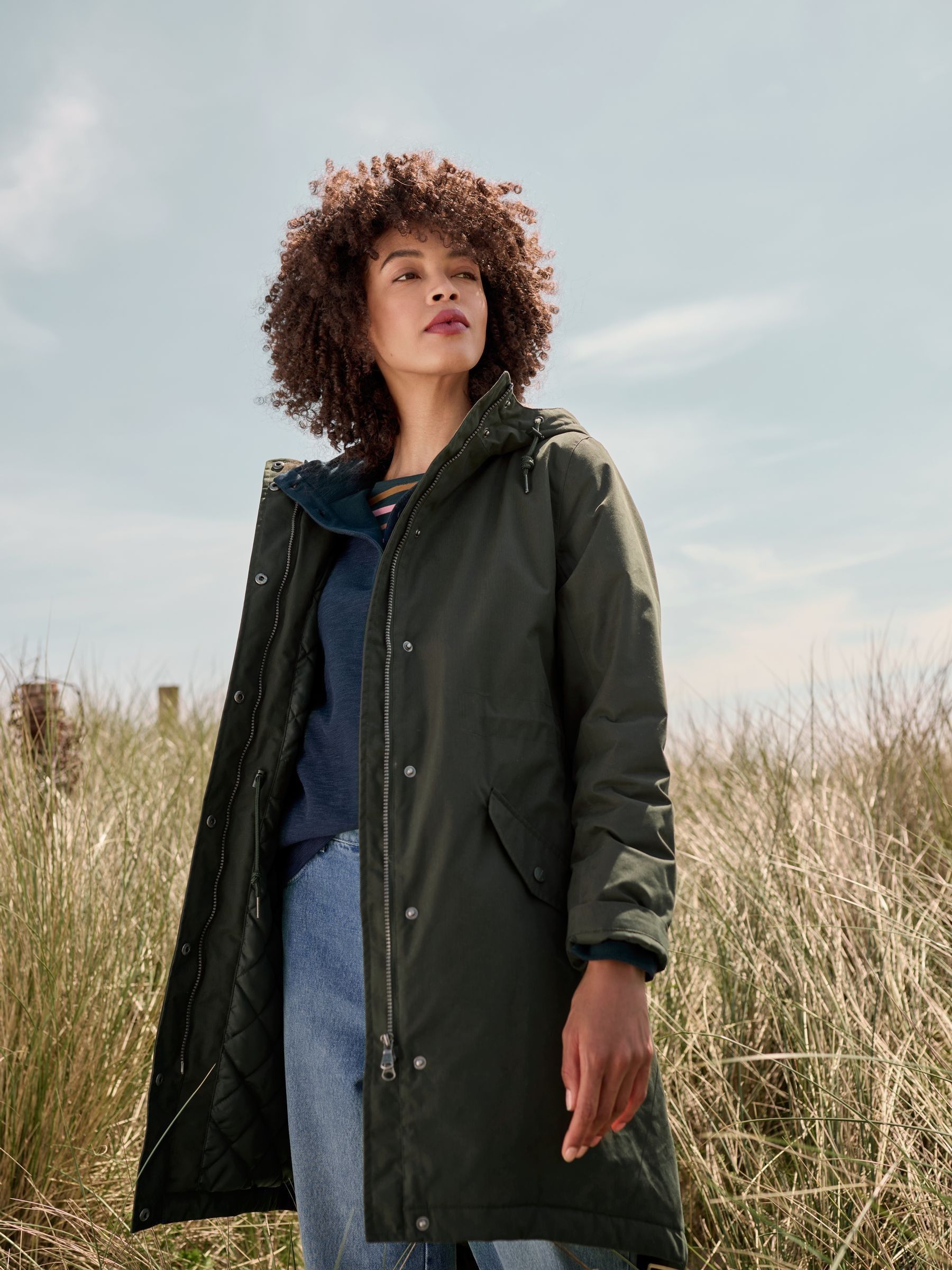Seasalt cornwall plant hunter coat shop