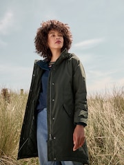 Seasalt Cornwall Green Plant Hunter Coat - Image 1 of 9