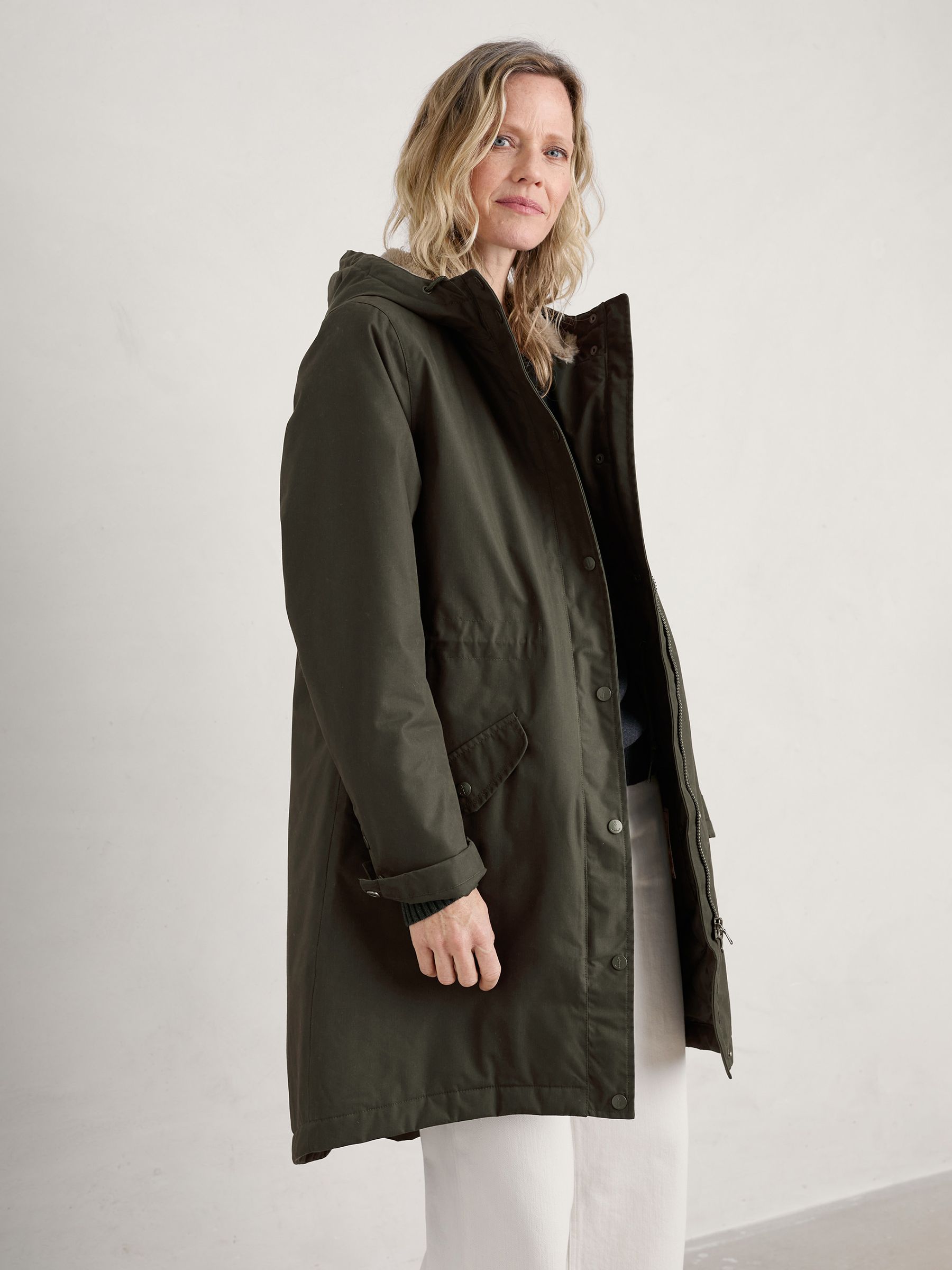 Buy Seasalt Cornwall Green Plant Hunter Coat from Next Canada