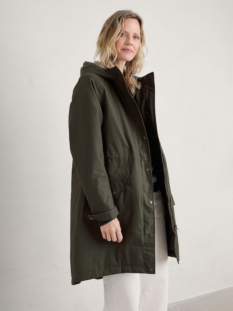 Kaufen Sie Grn - Seasalt Cornwall  Plant Hunter  wasserdichter  Parka-Mantel von Next sterreich