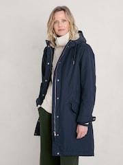 Seasalt Cornwall Blue Tall Plant Hunter 2 Coat - Image 3 of 5