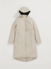 Seasalt Cornwall Natural Tall Janelle Raincoat - Image 8 of 8
