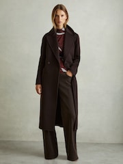 Reiss Vanna top met ruches en print - Image 5 of 6