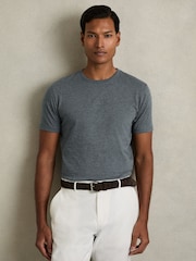 Reiss Blue Multi Bless 3 Pack 3 Pack Of Crew Neck T-Shirts - Image 2 of 6