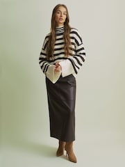 Florere Boxy Striped Jumper - Image 1 of 6