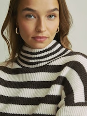 Florere Boxy Striped Jumper - Image 4 of 6