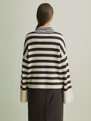 Florere Boxy Striped Jumper - Image 5 of 6